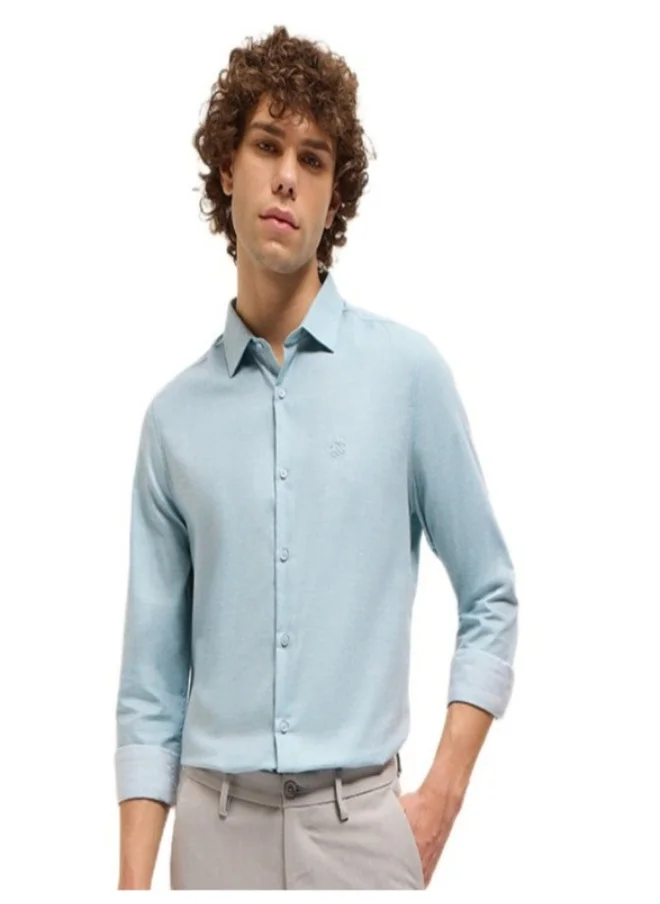 THE BEAR HOUSE Men's Shirt for Casual and Formal Wear | Classic Button-Down Style for Office, Daily Use, Travel, Events & All-Season Outfits | Versatile & Stylish Wardrobe Essential for Every Occasion