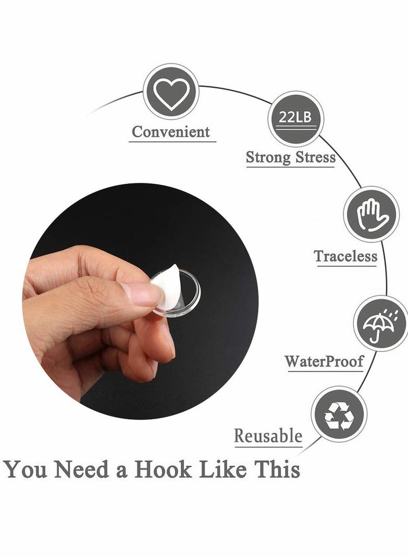 Excefore Self-Adhesive Hook Heavy Duty Wall Hooks Without Drilling - Image 5