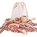 Yowlieu 10 Pcs Wooden Sensory Bin Tools for Toddlers Preschool Children Montessori Sensory Wooden Toys Fine Motor Learning Pretend Play Sensory Tools for Kids - Image 3