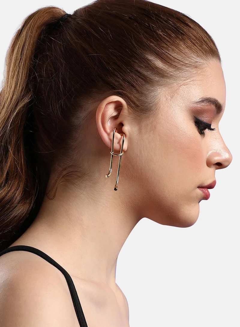 سوهي أقراط عصرية أنيقة اصطناعية