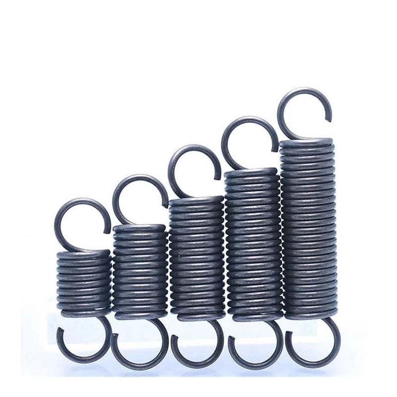 Stainless Steel Spring, Metal Springs 2pcs Wire Dia 2mm Tension Spring with Open Hook OD 10-17mm Expand Spring Pullback Spring Long 30-100mm(2x14mm (2pcs),100mm) - Image 1