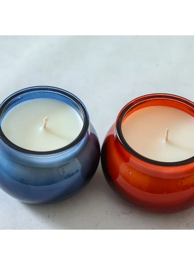 دانوب هوم Mystique Oud Scented Candle Set 2x225g Jar Candles Long Lasting Luxury Home Fragrance