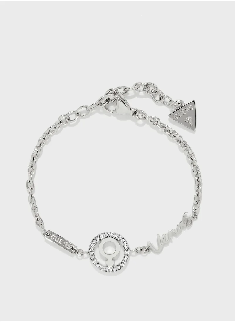 GUESS Venus Chain Detailed Bracelet