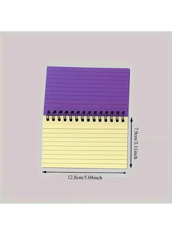 3pcs Colorful Tearable Spiral Notebooks For School Study Work Notes - Image 2