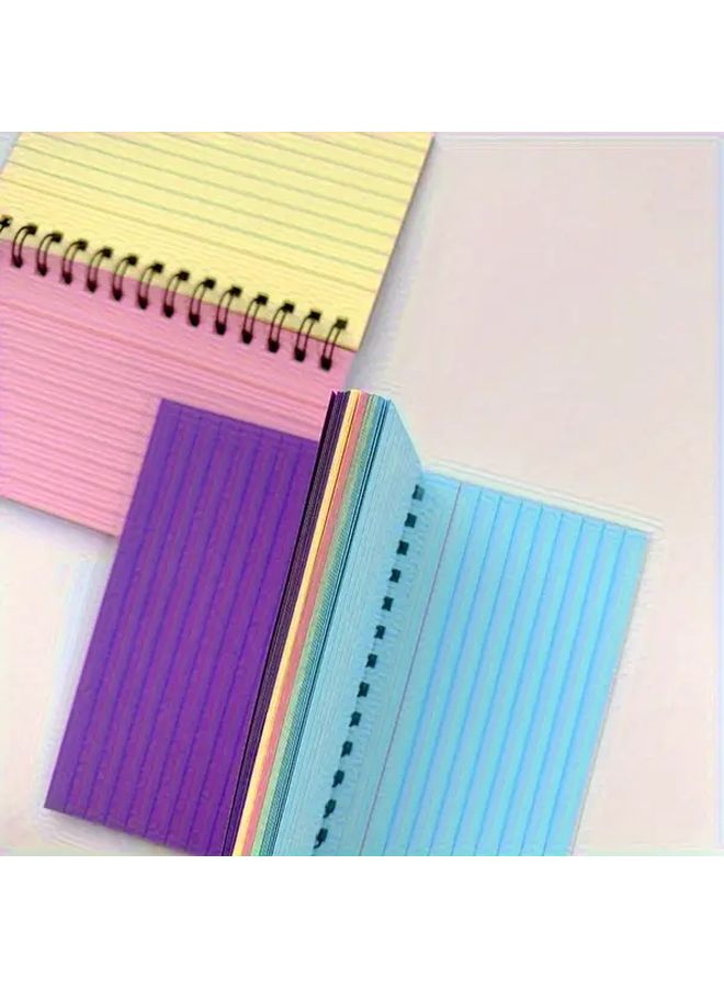3pcs Colorful Tearable Spiral Notebooks For School Study Work Notes - Image 4