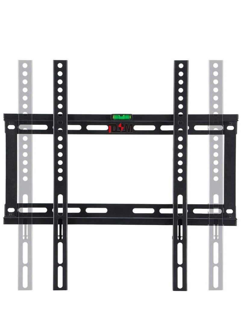 32-65 Inches Fixed LED LCD Plasma Wall Mount Bracket with Heavy-Duty Max VESA 400 x 400 45 Kg Weight Capacity - Image 2