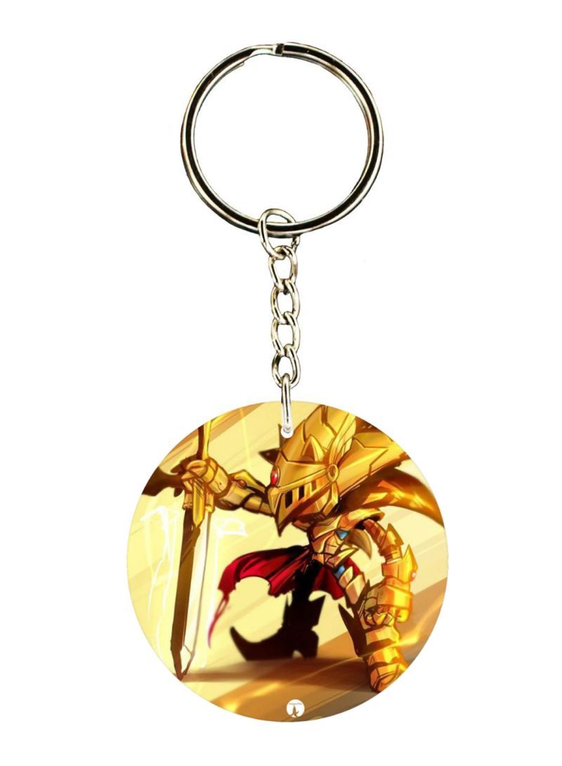 RKN Double Sided Sonic Printed Keychain