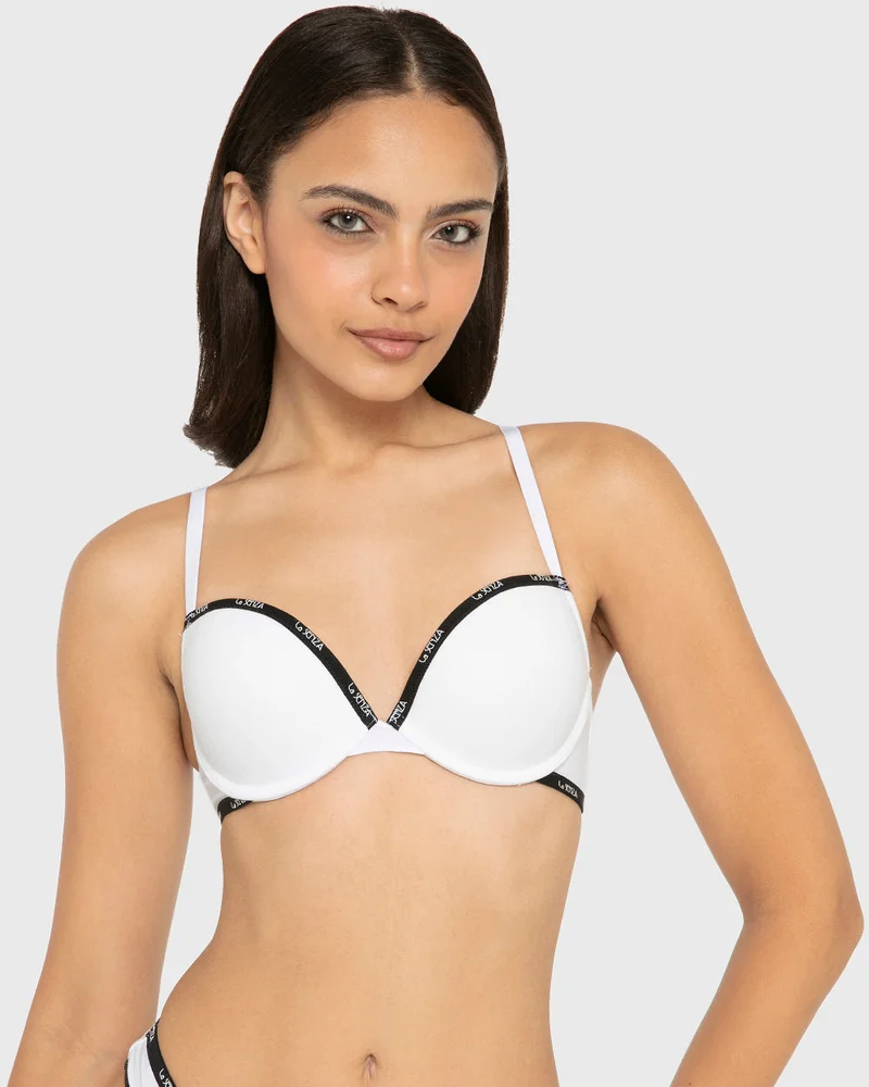 La Senza La Senza Push Up Wired Cotton Bra