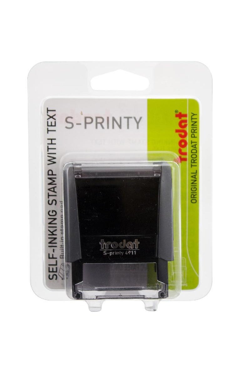 ترودات ختم ذاتي الحبر 4911 (S-Print) "مدفوع" 1.5 × 3.5 سم - Image 1