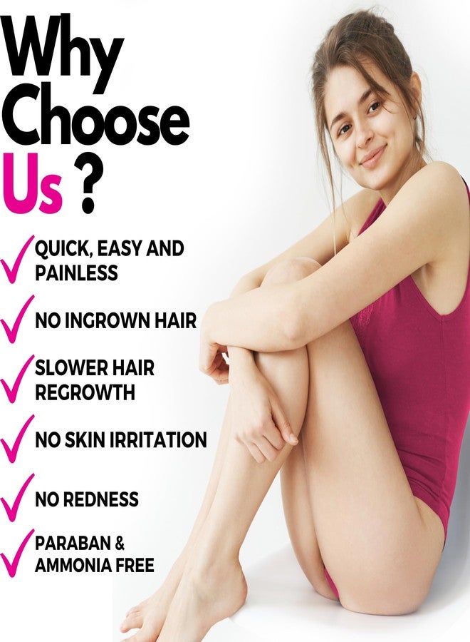 Samisha Bikini Hair Removal Powder Wax Samisha Bikini Hair Removal Herbal Wax Powder | 5 Min's Painless Herbal Wax Powder all Skin Types Hands, Legs, Underarms, Bikini Area & Intimate Area (100 Grams) - Image 3