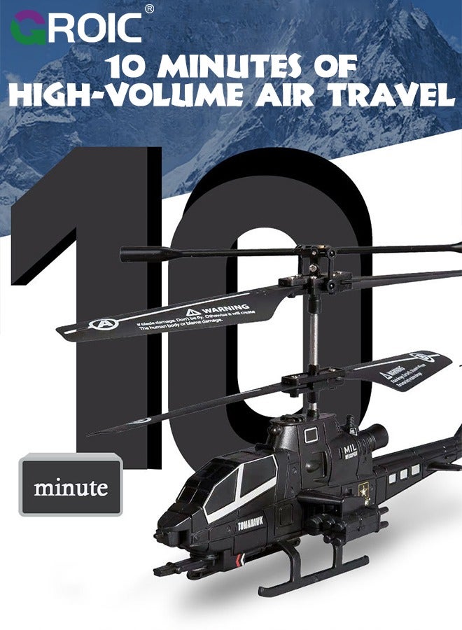 GROIC Remote Control Helicopter, RC Flying Toys for Boys Girls Birthday, Rc Helicopter Toy with Gyro & LED Light, 2.5GHz Perfect Indoor Flying Toy for Beginner Kids Boys Girls - Image 3