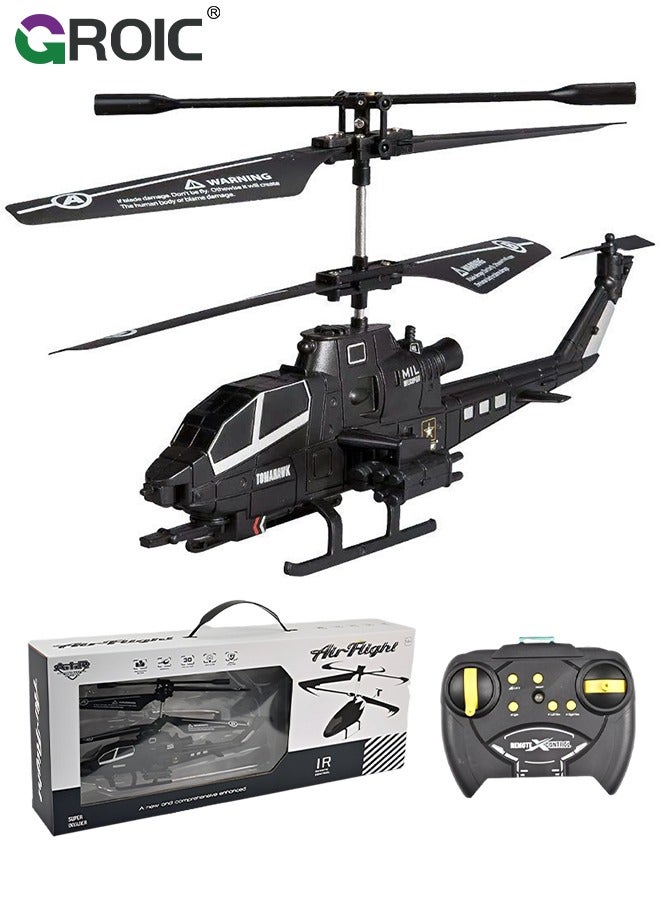 GROIC Remote Control Helicopter, RC Flying Toys for Boys Girls Birthday, Rc Helicopter Toy with Gyro & LED Light, 2.5GHz Perfect Indoor Flying Toy for Beginner Kids Boys Girls - Image 1