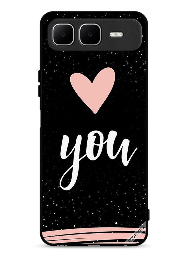 Covernex Infinix Smart 10 Plus Protective Case Cover Love You