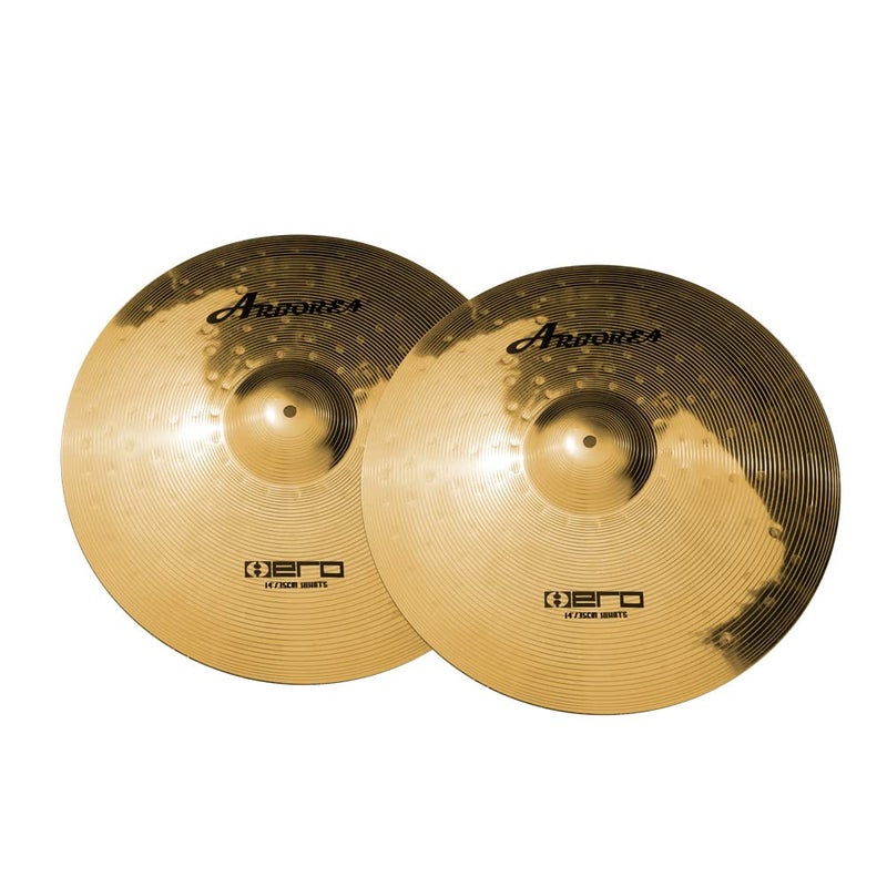 Arborea طقم صنجات أربوريا من سبائك الألومنيوم 14"/16"/18"/20" مع حقيبة صنج مجانية - 5 قطع لصنجات طقم الطبول - Image 2