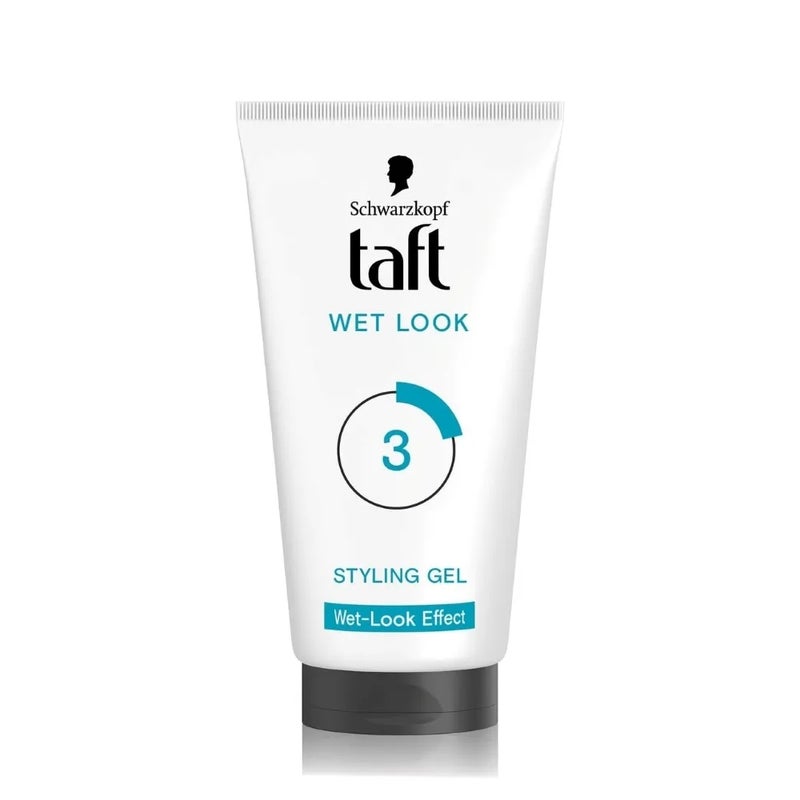 Taft Wet Styling Gel Hold Wet Look Effect- 150ml