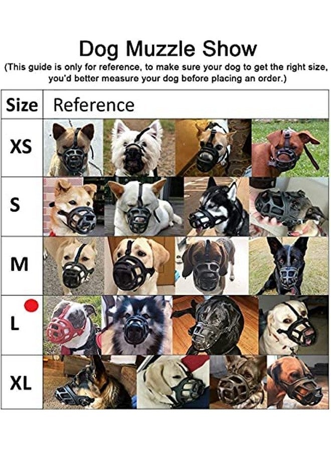 Adjustable Dog Muzzle Cum Mouth Cover-Dogs For Great Dane/St Bernard/Rottweiler (Large, Color May Vary) - Image 3