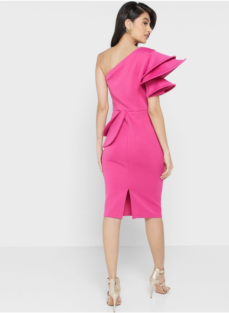 Ella Limited Edition - One Shoulder Shift Dress - Image 1