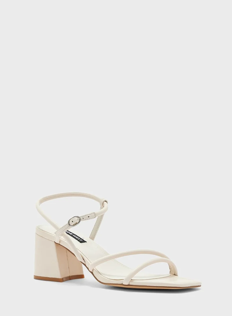 ناين ويست Ankle Strap Low Heel Sandals