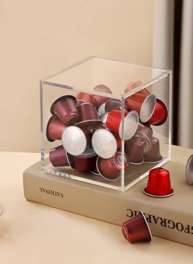 TPGP Capsule Holder Coffee Capsule Holder Tea Bag Organizer Clear Acrylic Dispenser for Capsules  - Image 4