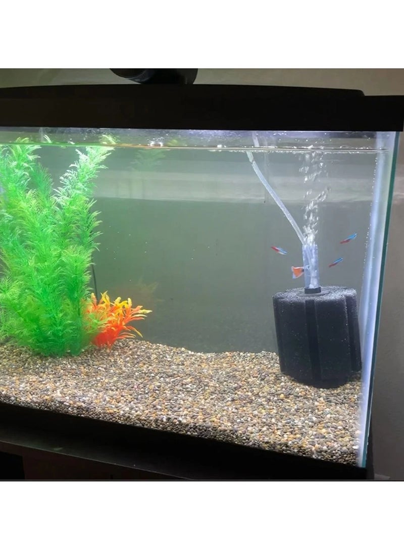 AROAQ Aquarium Bio Sponge Filter up to 60 Gal Breeding Fry Betta Shrimp Fish Tank - Image 2