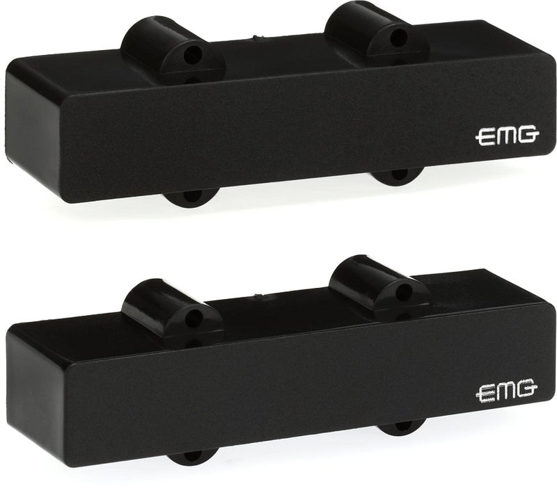 Emg مجموعة بيك أب جيتار باس EMG J Active، أسود - Image 1