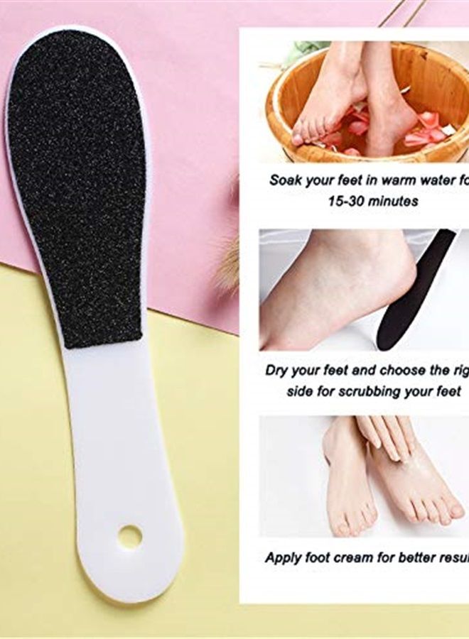 Agirlvct 10 PCS Foot File Callus Remover for Feet, Double Side Foot Scrubber,Professional Foot Sander for Dead Skin Foot Rasp Pedicure Tool for Women Mother Manicure Beauty Shop Spa Smoothing Skin - Image 4