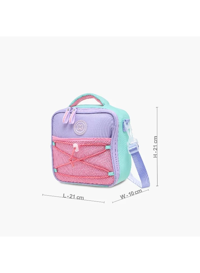 مارشملو Lunch/Cooler Bag-Caramello-1 Cmprt-Girls- (Polyester) Purple \ 21X21X10