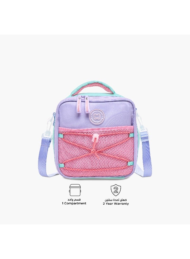 MARSHMALLOW Lunch/Cooler Bag-Caramello-1 Cmprt-Girls- (Polyester) Purple \ 21X21X10 - Image 4