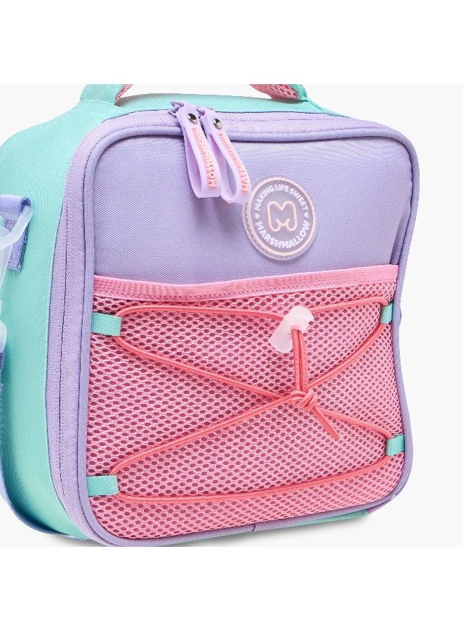 MARSHMALLOW Lunch/Cooler Bag-Caramello-1 Cmprt-Girls- (Polyester) Purple \ 21X21X10 - Image 5