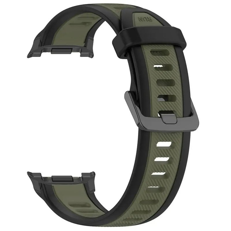Bluejw Two-Tone Silicone Sport Band for Samsung Watch 8 Classic 46mm 44mm 40mm & Ultra - Watch Strap Replacement - Image 1