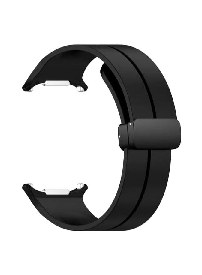 Compatible with Samsung Galaxy Watch Ultra,Magnetic Silicone Band Compatible with Galaxy Watch Ultra Band Replacement Strap Men Women - Image 2