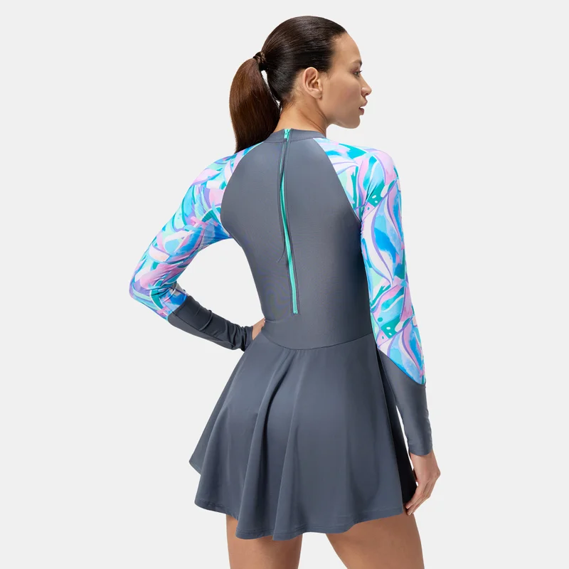 speedo Women's Long Sleeve Swimming Dress