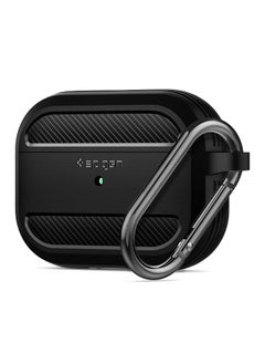 Rugged Armor Case Cover For Apple AirPods Pro2 Matte Black