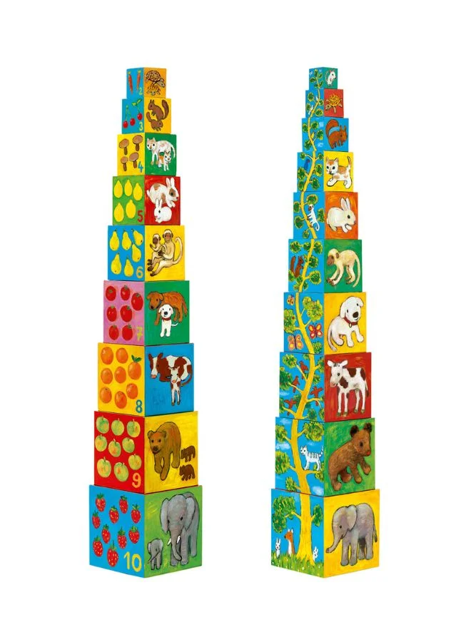 دجيكو My Friends Nesting & Stacking Blocks