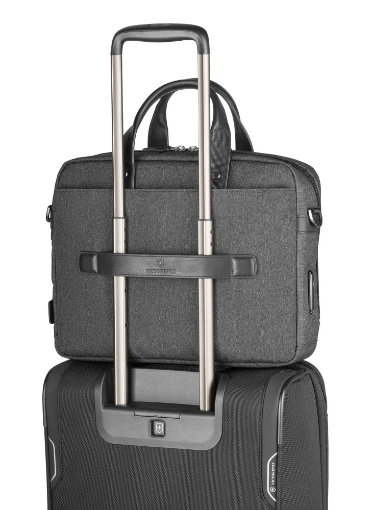 Victorinox Architecture Urban 2 Briefcase Bag Melange Grey Black