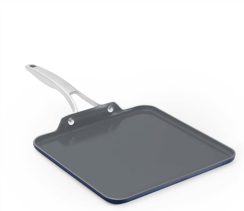 Calphalon ® Premier Ceramic Nonstick 11" Square Griddle, Midnight Blue - Image 1