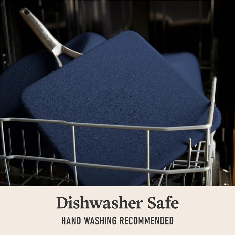 Calphalon ® Premier Ceramic Nonstick 11" Square Griddle, Midnight Blue - Image 5