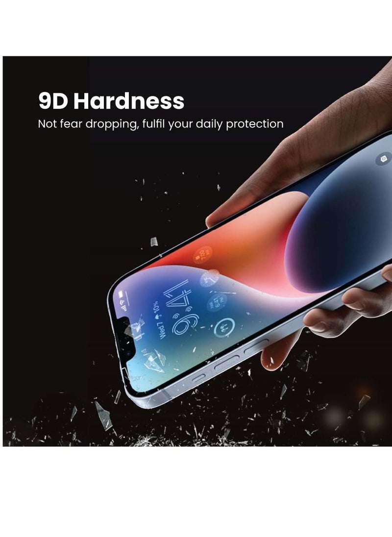 Brave - Premium 9H Tempered Glass Screen Protector for iPhone 13 Pro Max 6.7inch Unbreakable Edge to Edge Coverage Bubble Free, HD Clear, Anti-Scratch, Anti Crack, Easy Installation Including Easy Align Tray - Image 1