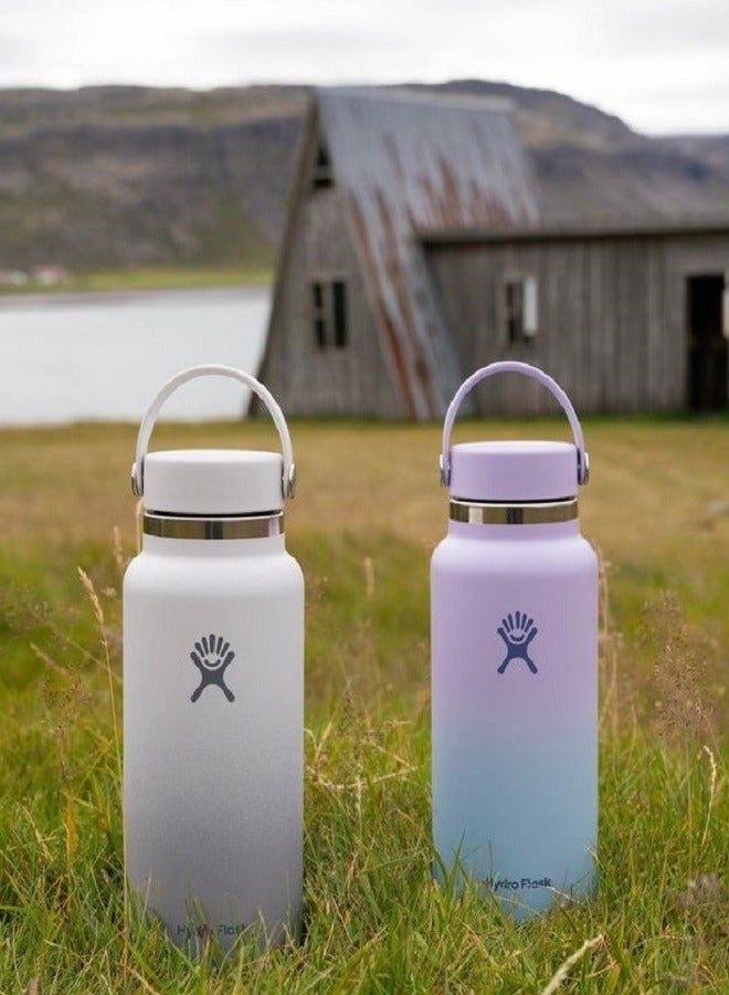 Hydro Flask 946ml/32oz Wide Mouth Flex Cap Vacuum Insulated Stainless Steel Water Bottle With Lid for Cold Drinks, Sports, Travel, Car, Gym, Outdoors, School - Image 2