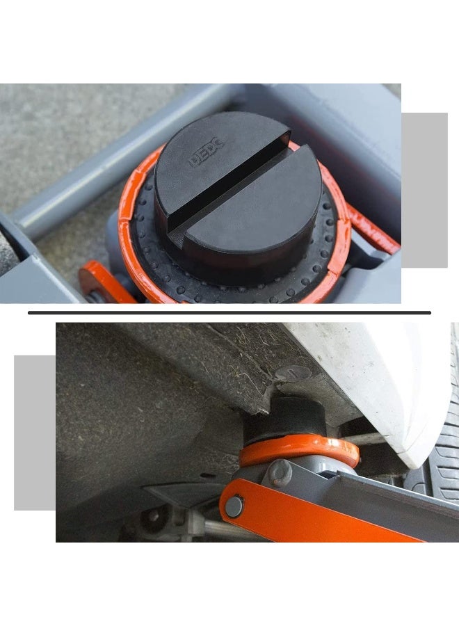 DEDC Universal Jack Stand Pad Adapter Pinch Weld Side Frame Rail Protector, 2 Pack - Image 5