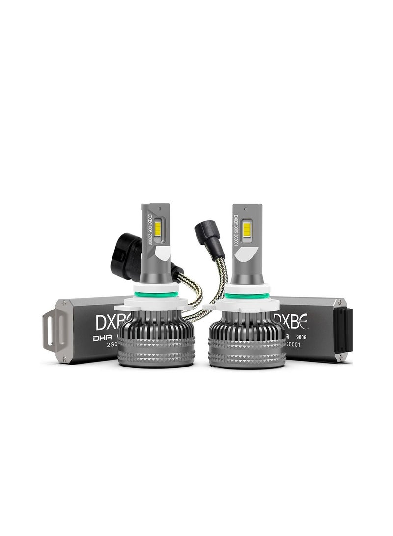 DXB-C 9006/HB4 100W 12.000LM SET 6500K LED Car Headlights 300% Brightness New 6500K Cool White Bulb High Beam and Low Beam - 2 Pcs - Image 2