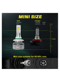 9006/HB4 100W 12.000LM SET 6500K LED Car Headlights 300% Brightness New 6500K Cool White Bulb High Beam and Low Beam - 2 Pcs - pzsku/Z38C77270CCBC4720065BZ/45/_/1658560840/052c1475-98c0-4ff0-85bb-b282028a8194