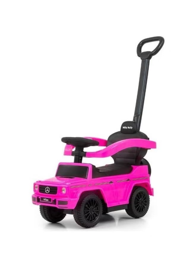 Kids Ride-On Car – 3-in-1 Convertible Push & Ride Toy with Safety Rails, Parental Handle & Music Console – Educational Play Vehicle for Ages 12–24 Months, 2–3 Years & 3–7 Years – Durable Design with 50kg Load Capacity - Image 5