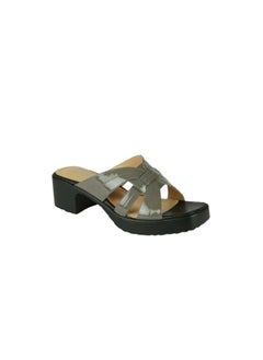 Michelle Morgan Michelle Morgan Ladies Block Heel 2307-5 Grey  - Image 1