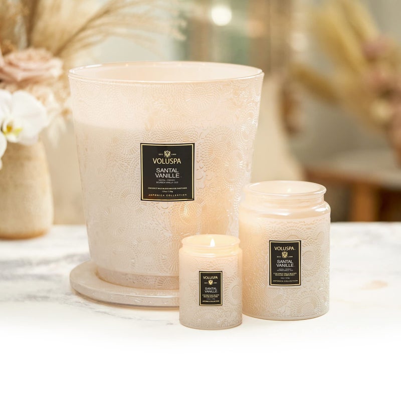 Voluspa Santal Vanille - Large By Voluspa For Unisex - 18 Oz Candle - Image 4