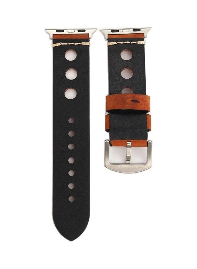 NIBEMINENT Ethnic Replacement Watchband For Apple Watch 1/2/3 38mm Multicolour - Image 3