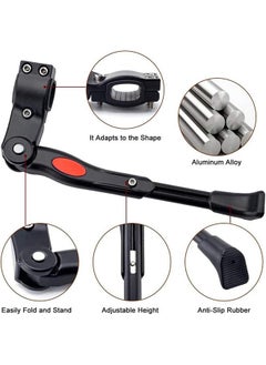Generic Bicycle Kickstand, Adjustable Bike Kickstand, Aluminium Alloy Bicycle Side Kickstand, Universal Rear Bike Kickstand for 20 22 24 26 Inch Mountain Bike, Road Bike  - Image 2