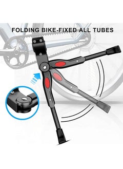 Generic Bicycle Kickstand, Adjustable Bike Kickstand, Aluminium Alloy Bicycle Side Kickstand, Universal Rear Bike Kickstand for 20 22 24 26 Inch Mountain Bike, Road Bike  - Image 3