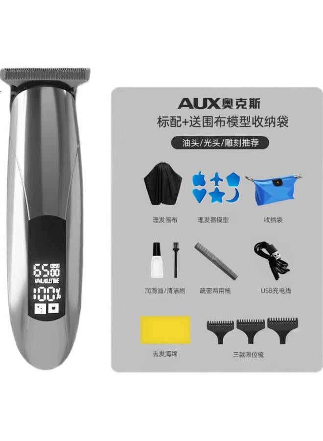 AUX Hair Clipper, Hair Trimmer, Home Electric Shaver, Electric Hair Cutter, Electric Hair Trimmer, Adult And Child Self-Haircut Tool, Complete Set Of Haircutting Tools - Image 1