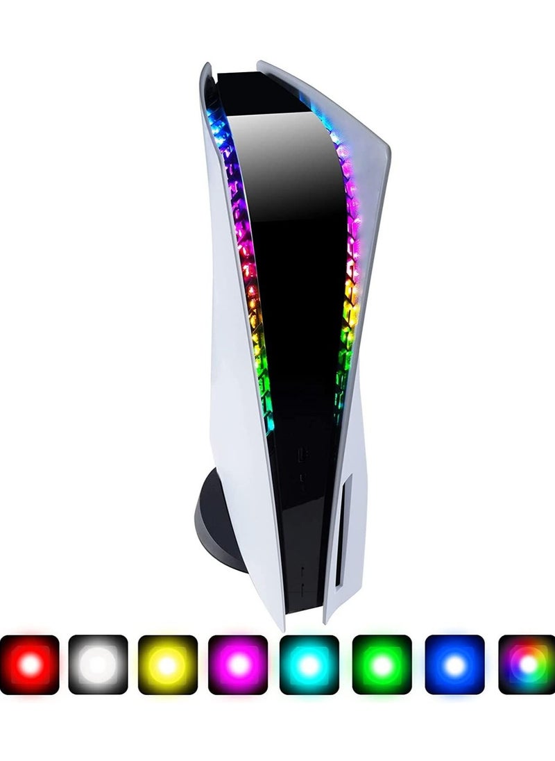 Generic DIY Decoration Accessories Flexible LED Light Strip Sticker Music Sync with 8 Colors 400 Lighting Effects compatible with PS5 Console  - Image 5